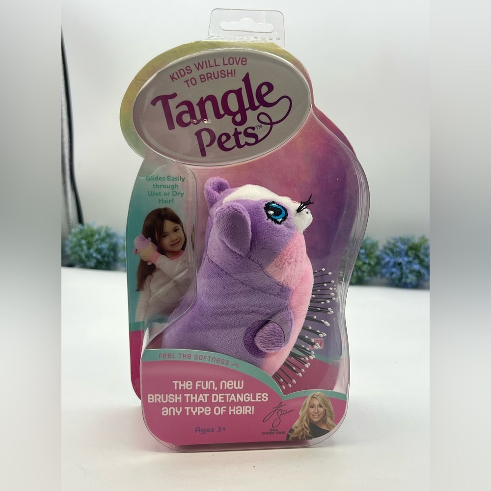 Tangle Pets Cupcake the Cat Detangling Hair Brush